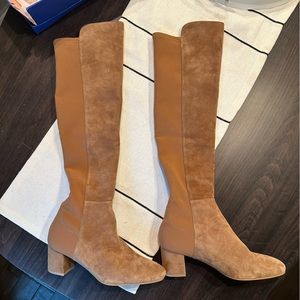 Stuart Weitzman Gillian 60 Suede over the knee boot